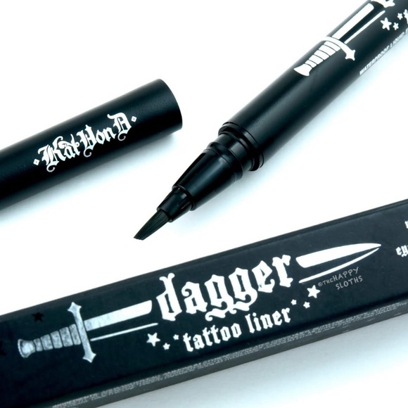 Kat Von D Makeup Rare Kvd Trooper Black Dagger Liner Poshmark